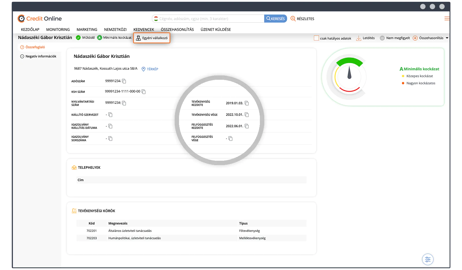 Fontos fejlesztés az egyéni vállalkozókkal kapcsolatban