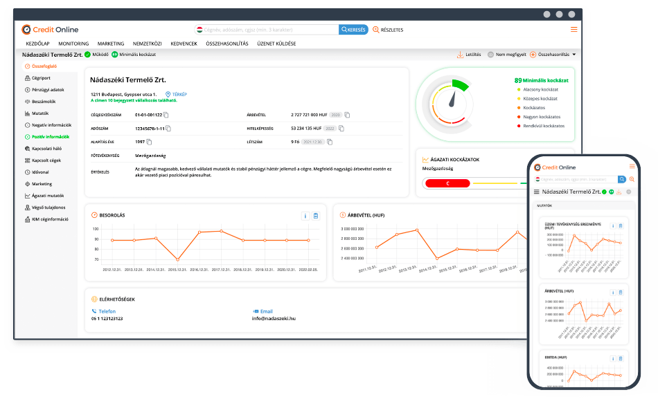 Credit Online screenshot